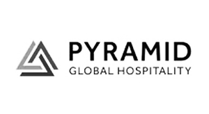 Pyramid Global Hospitality logo – hospitality employer hiring through Ponte